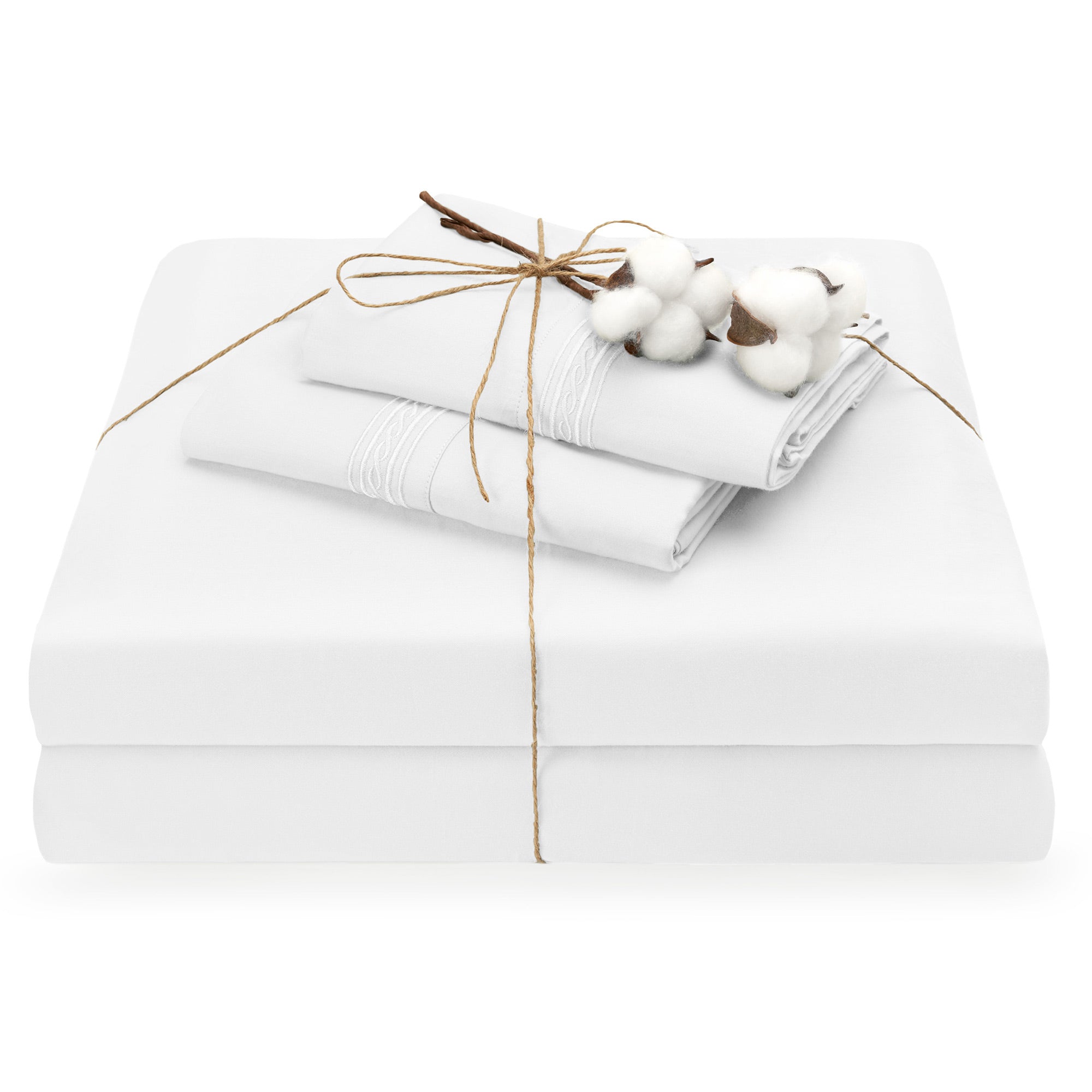 100% Organic Cotton Solid Sheet Set - cheapest Kindlier Queen